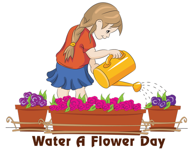 Clip Art For Water A Flower Day   Dixie Allan