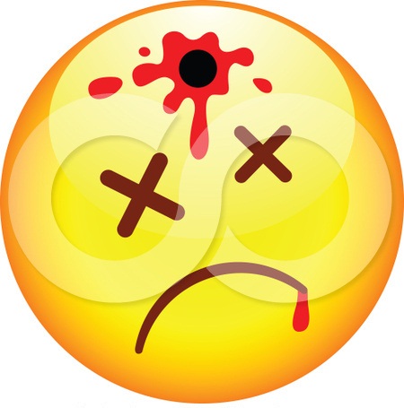 Download This Clipart Yellow And Chrome Bomb Cartoon Smiley Emoticon