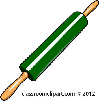 Kitchen   Rolling Pin 0140   Classroom Clipart