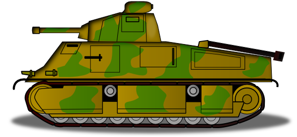 Military Tank Clip Art At Clker Com   Vector Clip Art Online Royalty