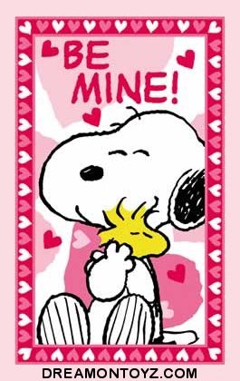 Pics   Gifs   Photographs  Snoopy And Woodstock Valentine Greetings