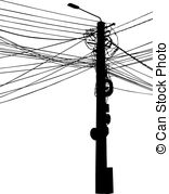 Power Pole Clipart Vector Graphics  577 Power Pole Eps Clip Art Vector