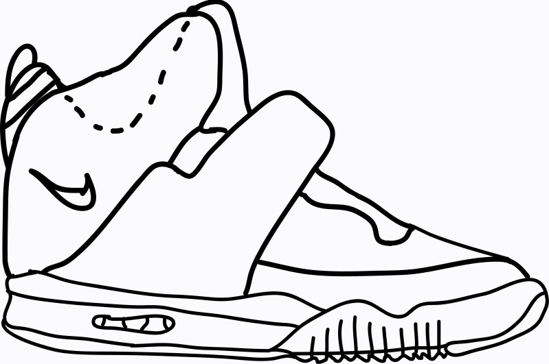 Running Shoe Outline Download This Running