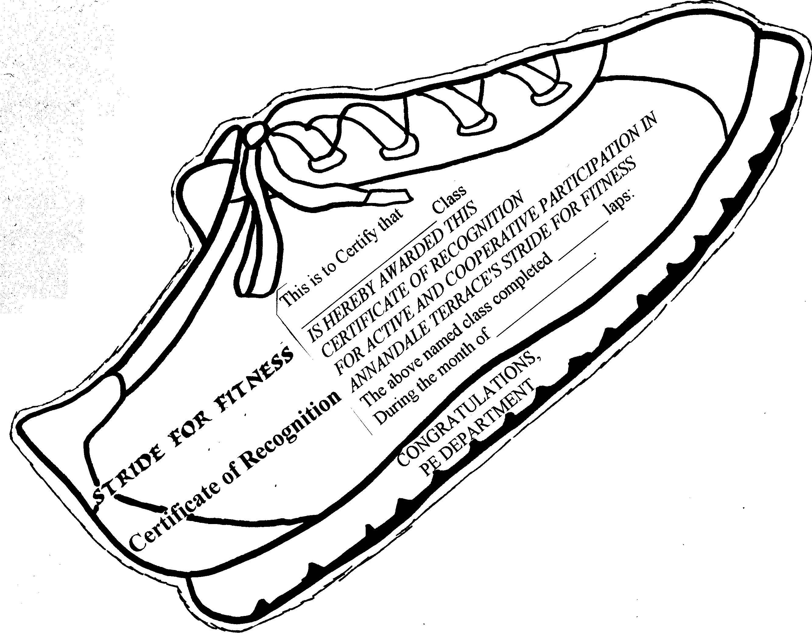 Shoe Outline   Clipart Best