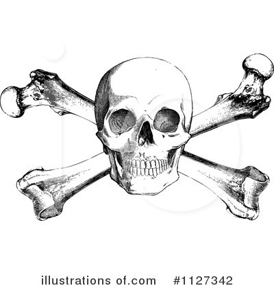 Skull Clipart  1127342 By Bestvector   Royalty Free  Rf  Stock    