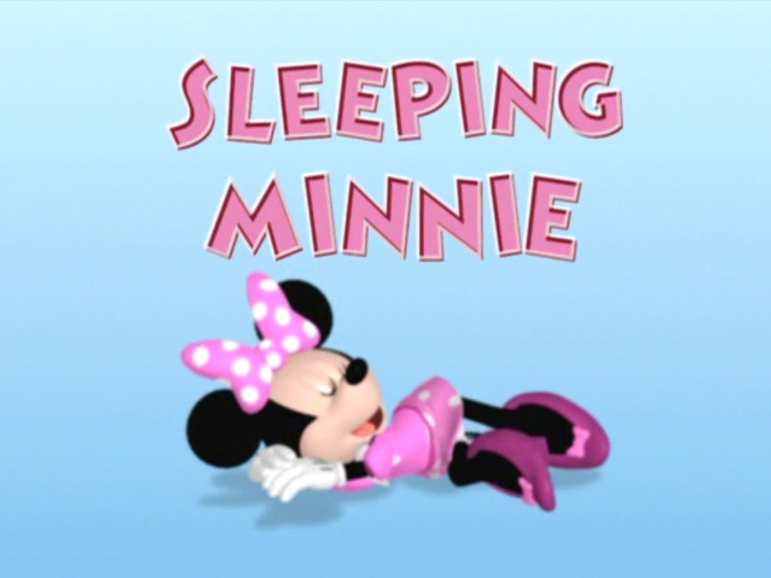 Sleeping Minnie   Disneywiki
