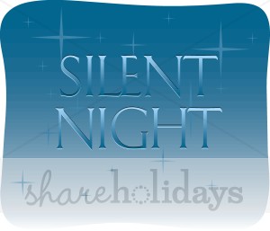 Starry Silent Night Song Clipart