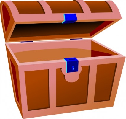 Treasure Chest Clip Art Free Vector In Open Office Drawing Svg    Svg