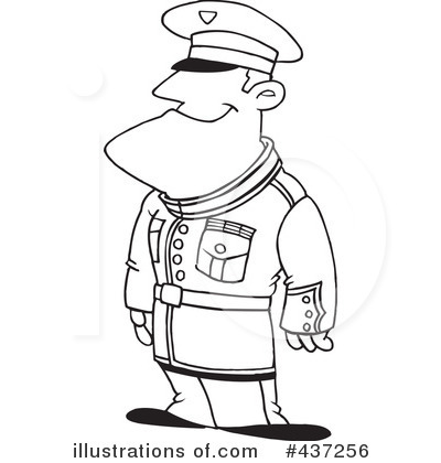 Uniform Clipart  437256 By Ron Leishman   Royalty Free  Rf  Stock