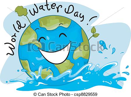 Water Day Clip Art Vector   World Water Day