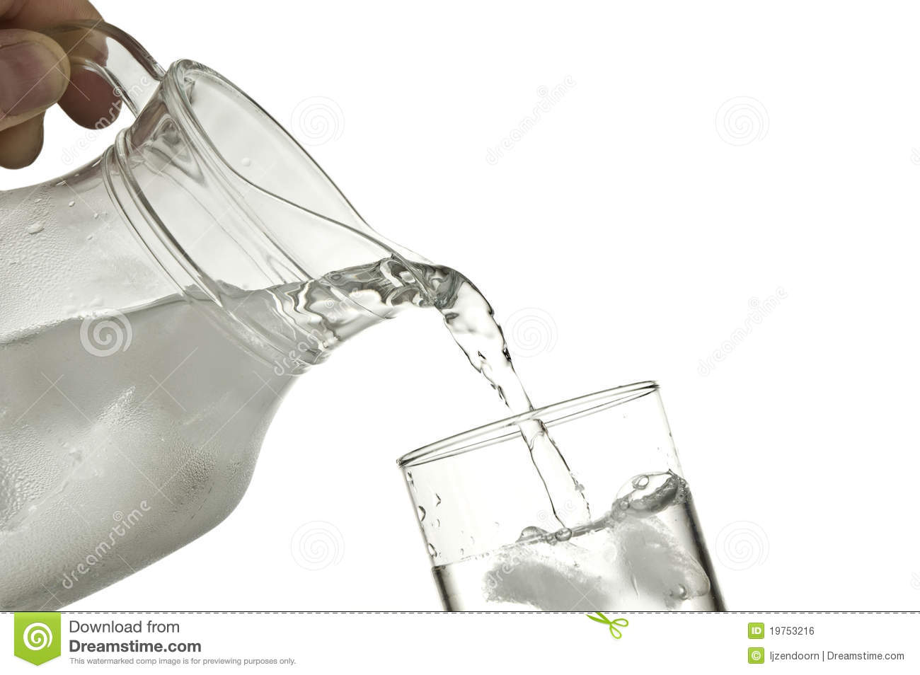 Water Pitcher Royalty Free Stock Image   Image  19753216