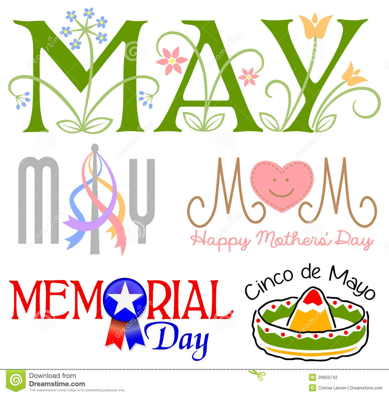 Day Cinco De Mayo Memorial Day Two Headlines May Spring Flowers