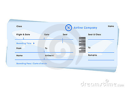 Plane Ticket Template   Item 3   Vector Magz   Free Download Vector
