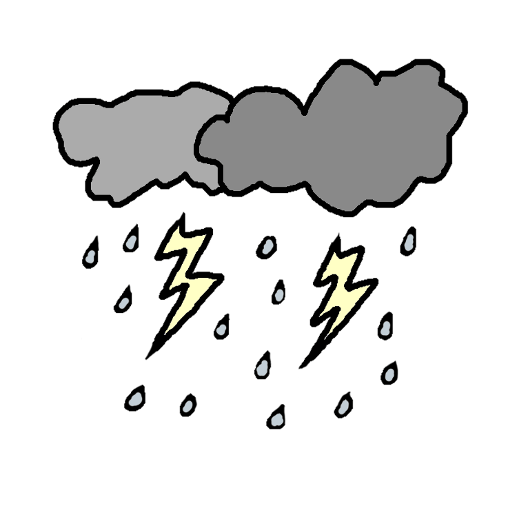 Rainy Weather Clipart Cartoon Weather Rainy Clipart Weather