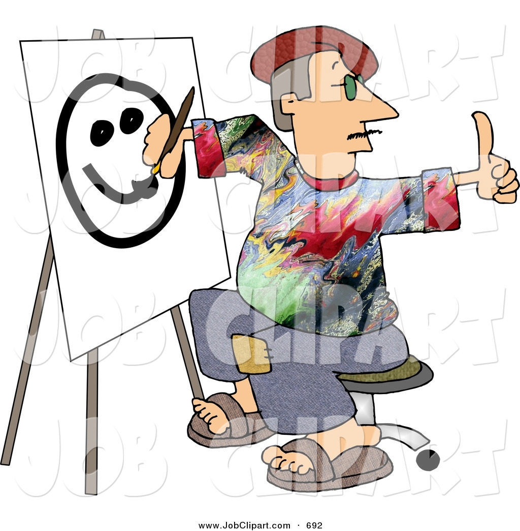 Showing Gallery For Professional Painter Clipart