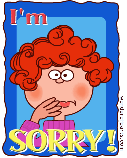 Sorry Clipart Sorry Cliparts And Graphics