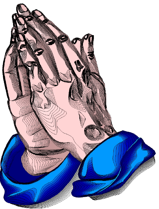 Woman Praying Hands Clipart Pictures