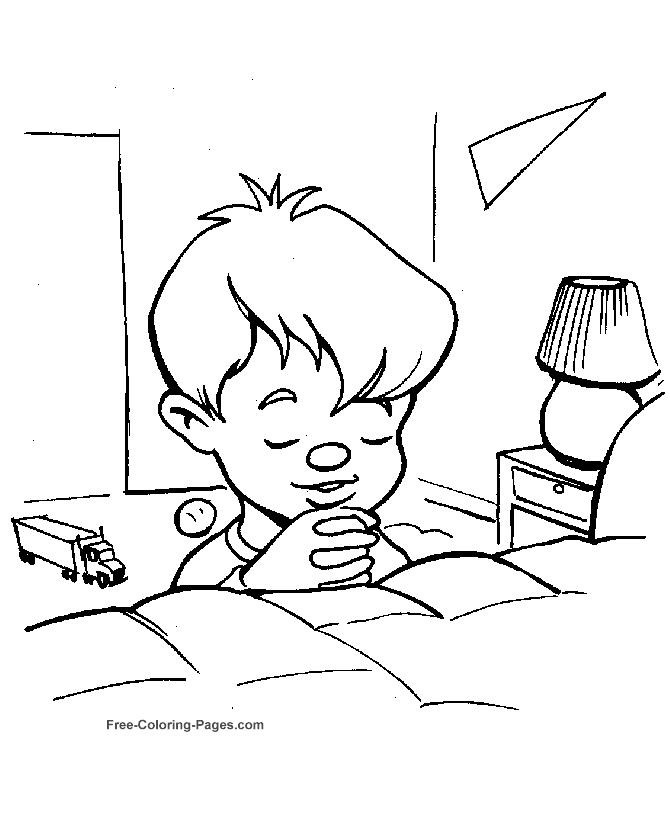 Bible Coloring Pages   Prayer 39