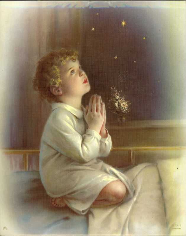 Child Praying Child Praying 8x10 Carded