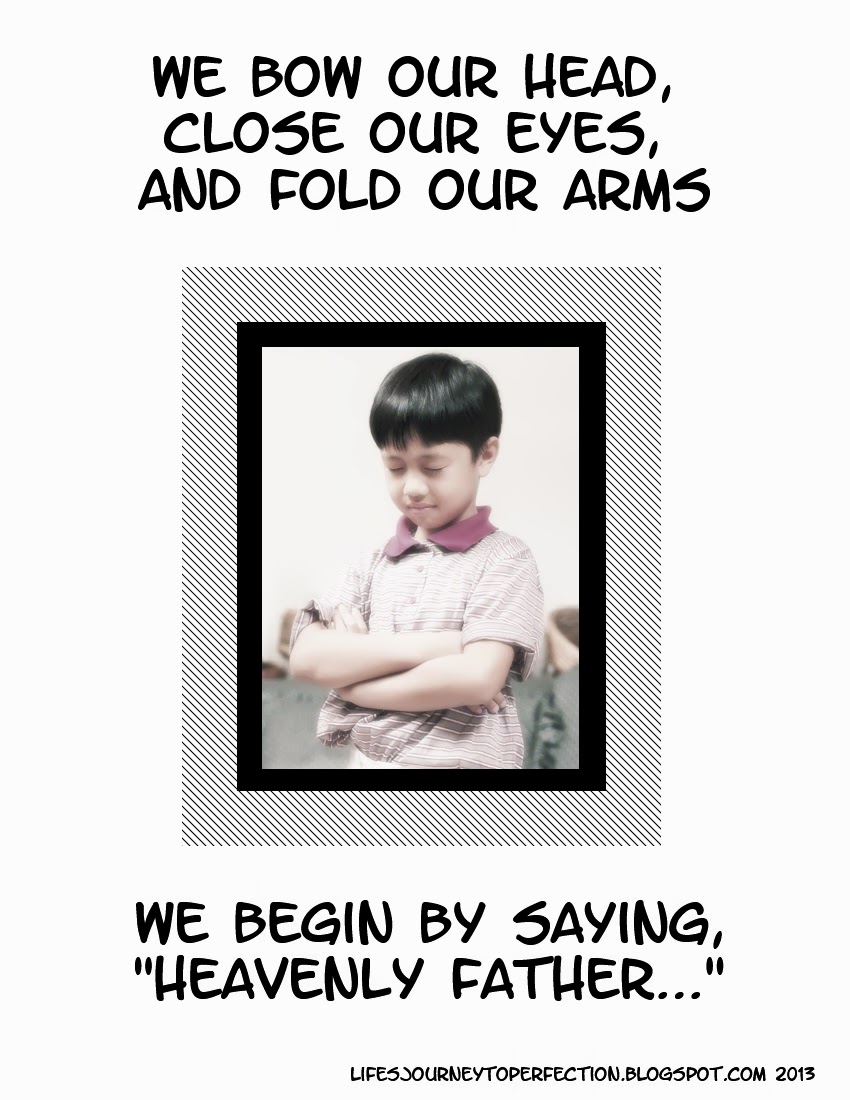 Child Praying Folding Arms Eyes And Fold Our Arms 