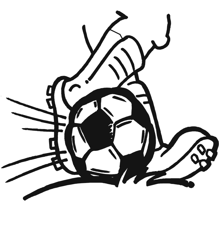 Foot Kicking Soccer Ball   Clipart Panda   Free Clipart Images