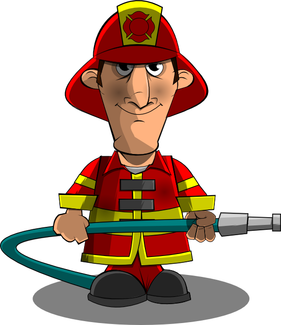 For A Fireman Clip Art To Adorn Your Projects This Seasoned Fireman