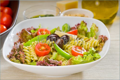 Macaroni Salad Clipart Fusilli Pasta Salad