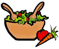 Salad Clipart Salad Bowl Clip Art Gif