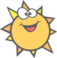 Cartoon Sun Clipart And Drawing