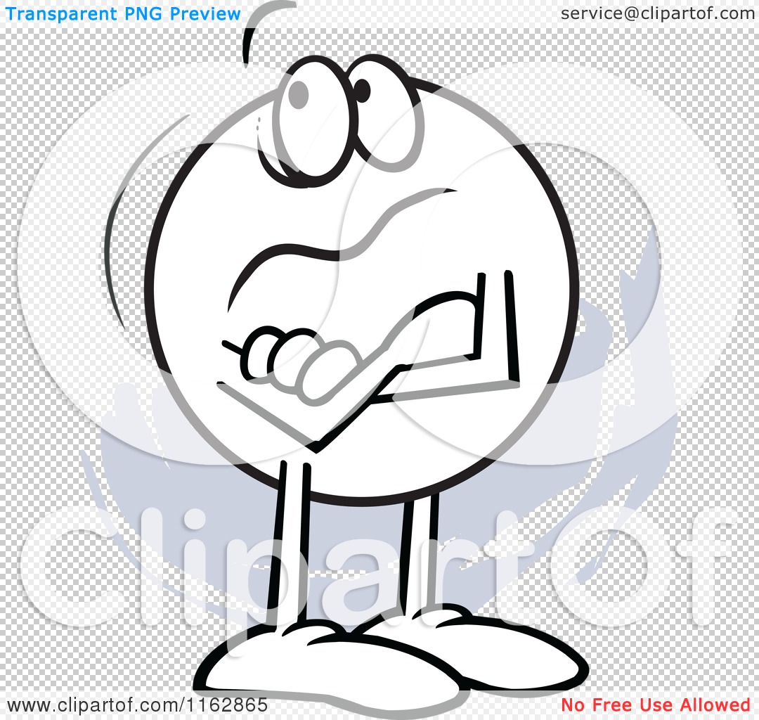     Folded Arms Not Buying It   Royalty Free Vector Clipart By Johnny