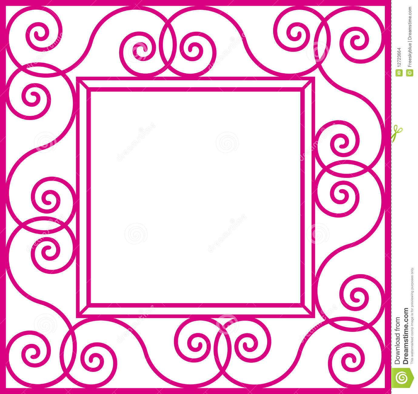 Pink Elegant Frame Clip Art   Clipart Panda   Free Clipart Images