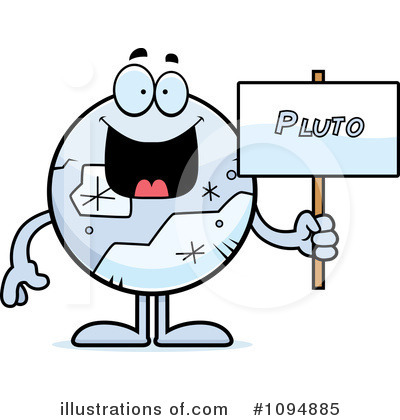 Pluto Clipart  1094885   Illustration By Cory Thoman