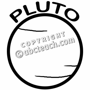 Pluto Planet Clipart