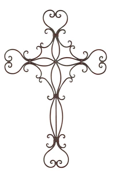 Pretty Christian Crosses Metal Wall Cross Beautiful