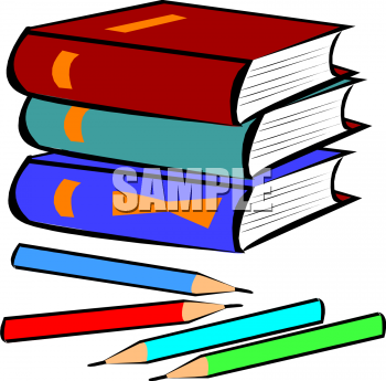 Royalty Free School Supplies Clipart