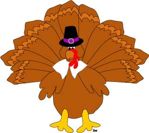 Thanksgiving Turkey Graphic  A Free Holiday Clip Art Of A Turkey