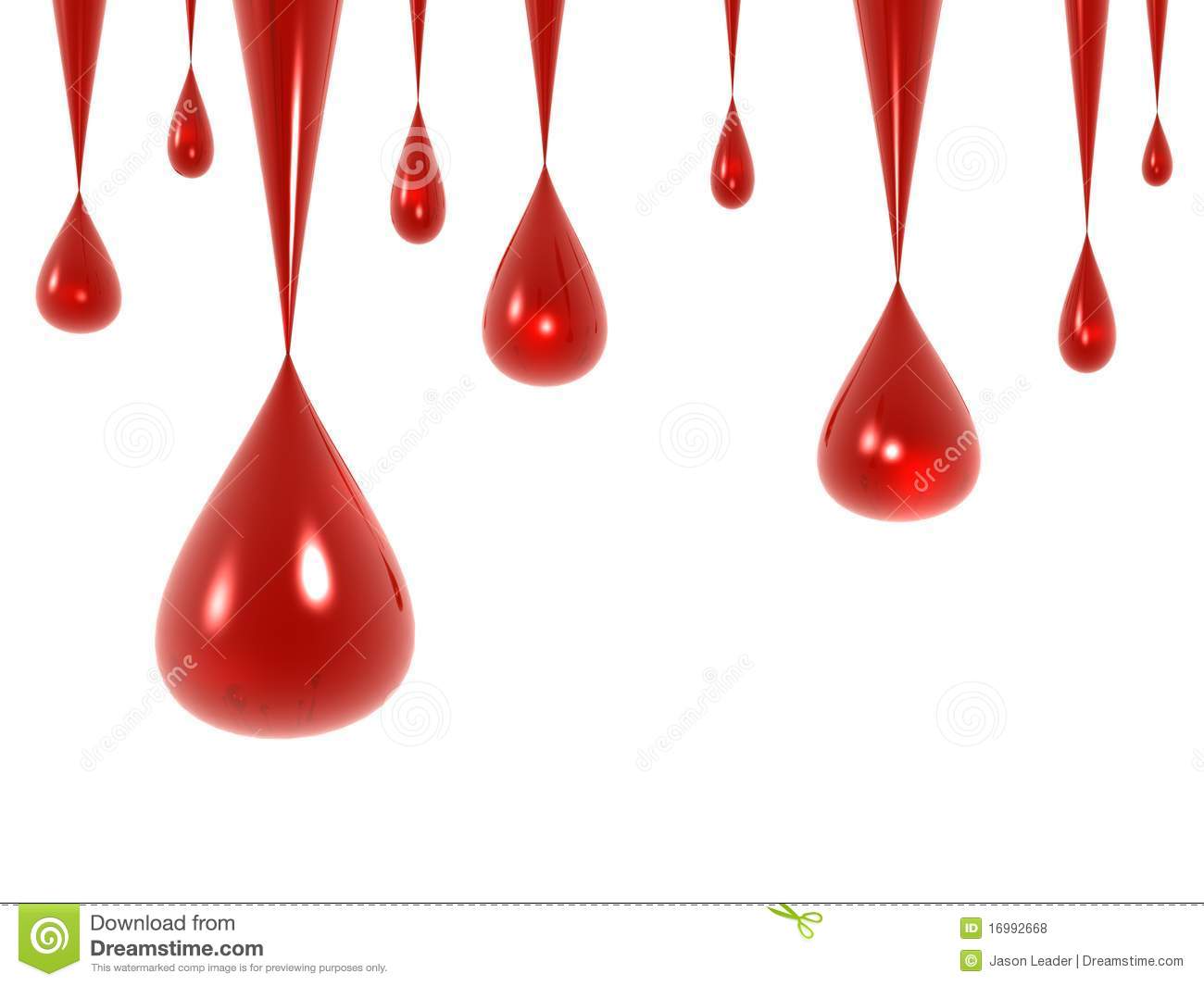Blood Droplet Royalty Free Stock Photos   Image  16992668