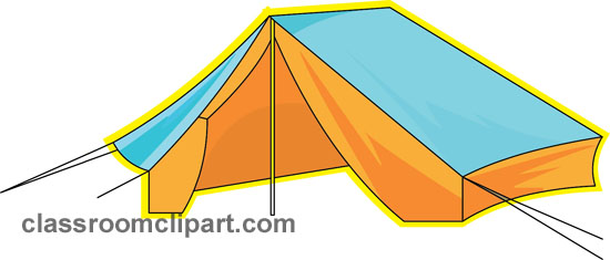 Camping Tent Clipart Camping   Camping Tent 10c