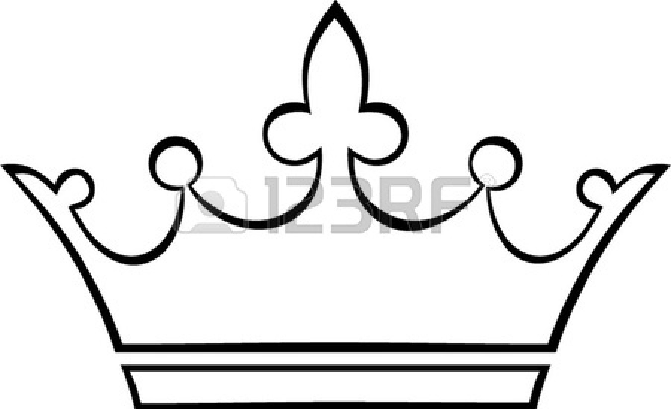 Crown Outline Stock Vector     Clipart Panda   Free Clipart Images