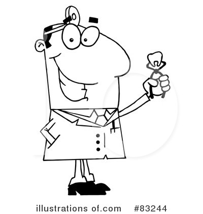 Dentist Clipart  83244   Illustration By Hit Toon