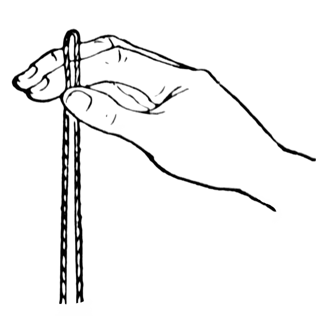 Hand Holding String   Clipart Etc