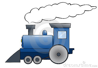 Http   Www Dreamstime Com Stock Images Blue Cartoon Train Image6419924