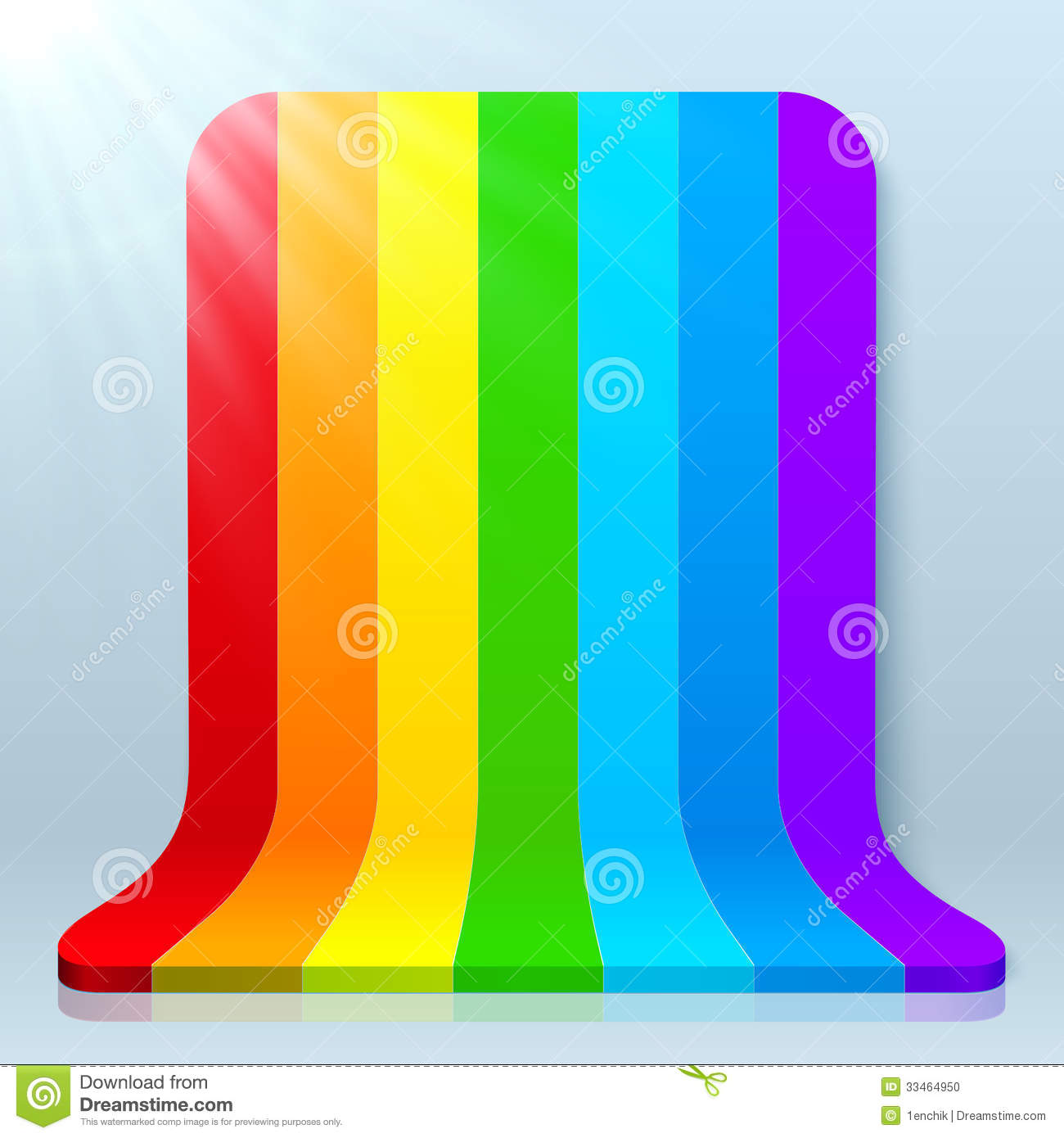 Rainbow Stripes Plastic Vector Background Stock Photo   Image    