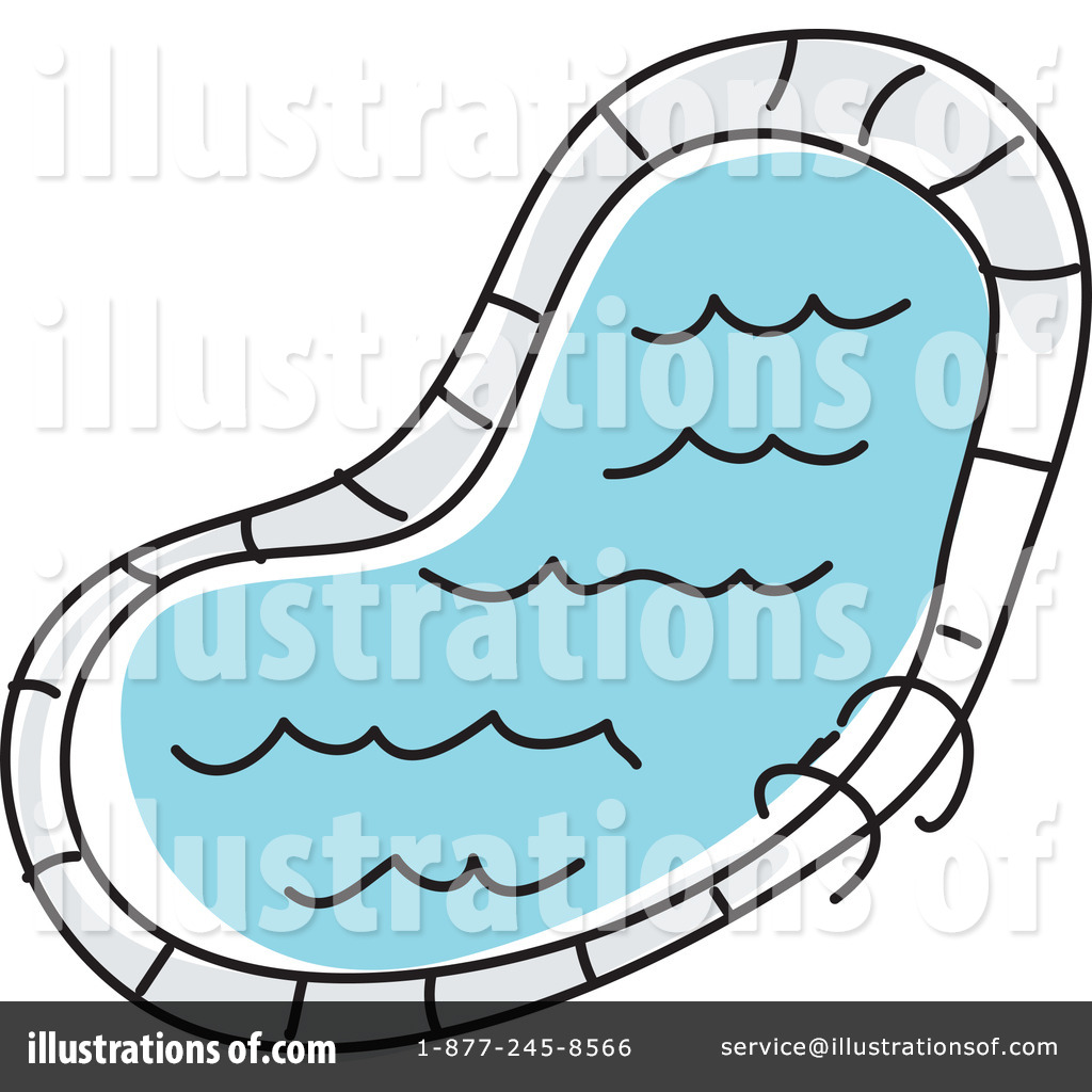 Royalty Free  Rf  Swimming Pool Clipart Illustration By Inkgraphics