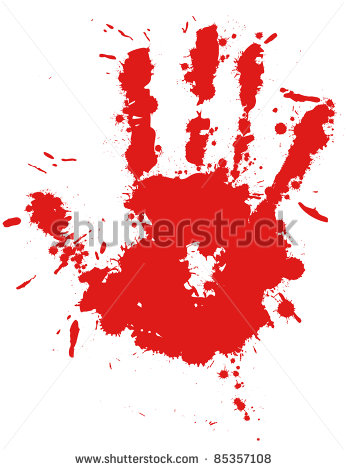 Scary Blood Drop Clipart
