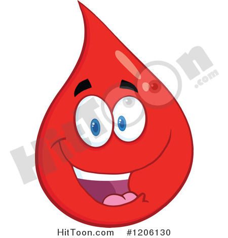 Scary Blood Drop Clipart