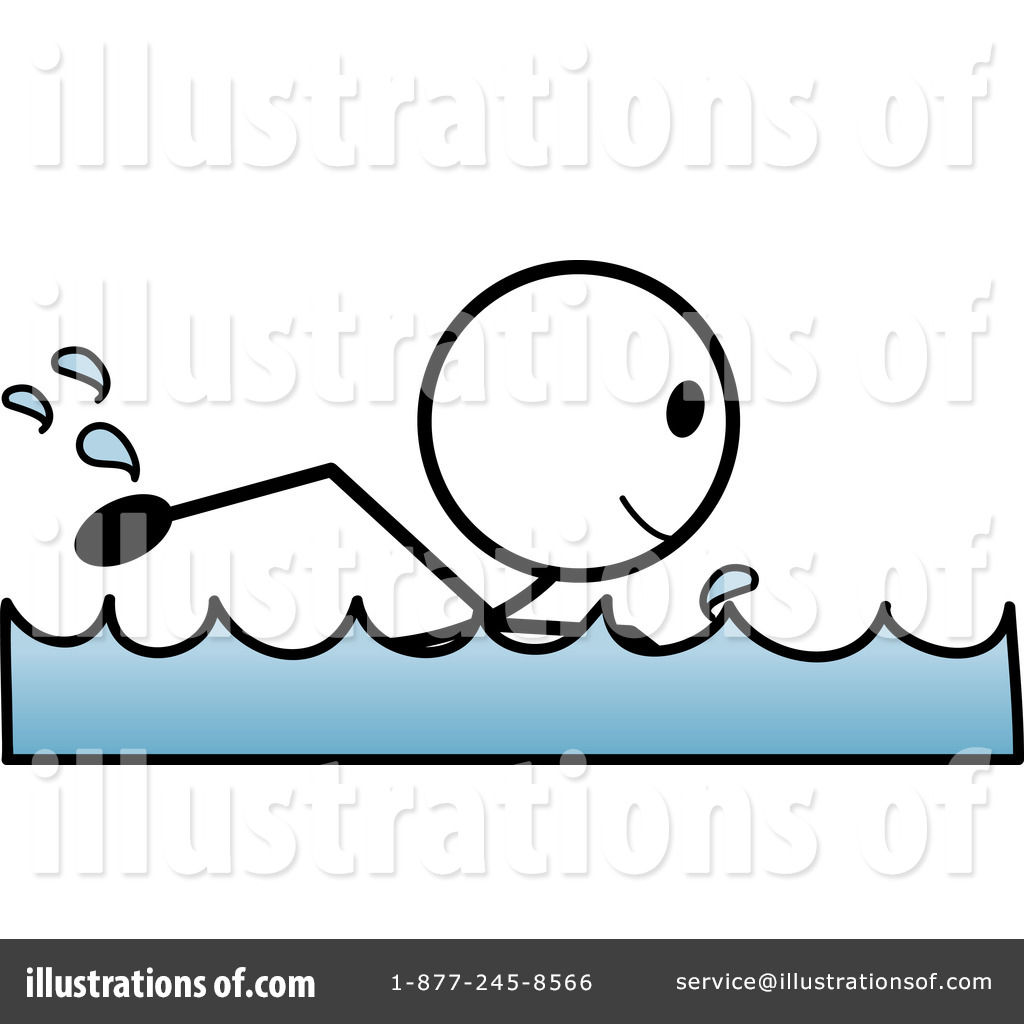 Swimming Clipart  1079221 By Pams Clipart   Royalty Free  Rf  Stock