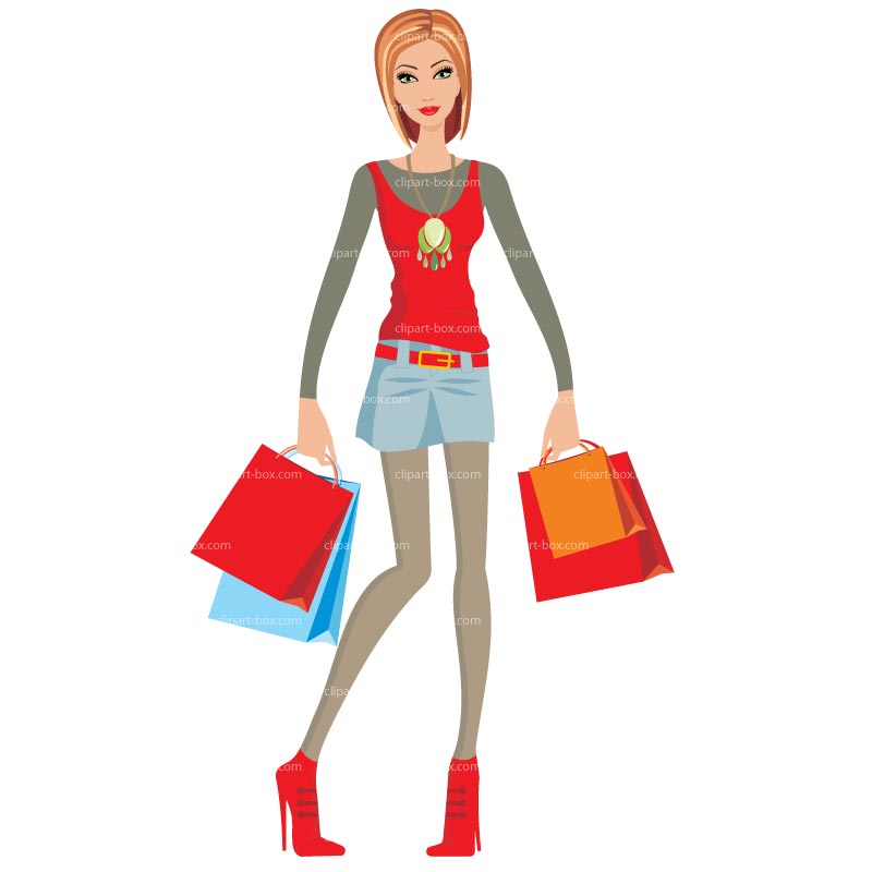Clipart Shopping Lady   Clipart Panda   Free Clipart Images