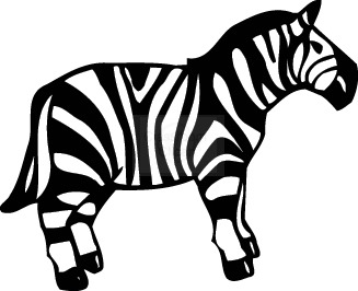 Free Transparent Clip Art Zebra