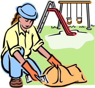 Girl Clean Up Clipart   Cliparthut   Free Clipart